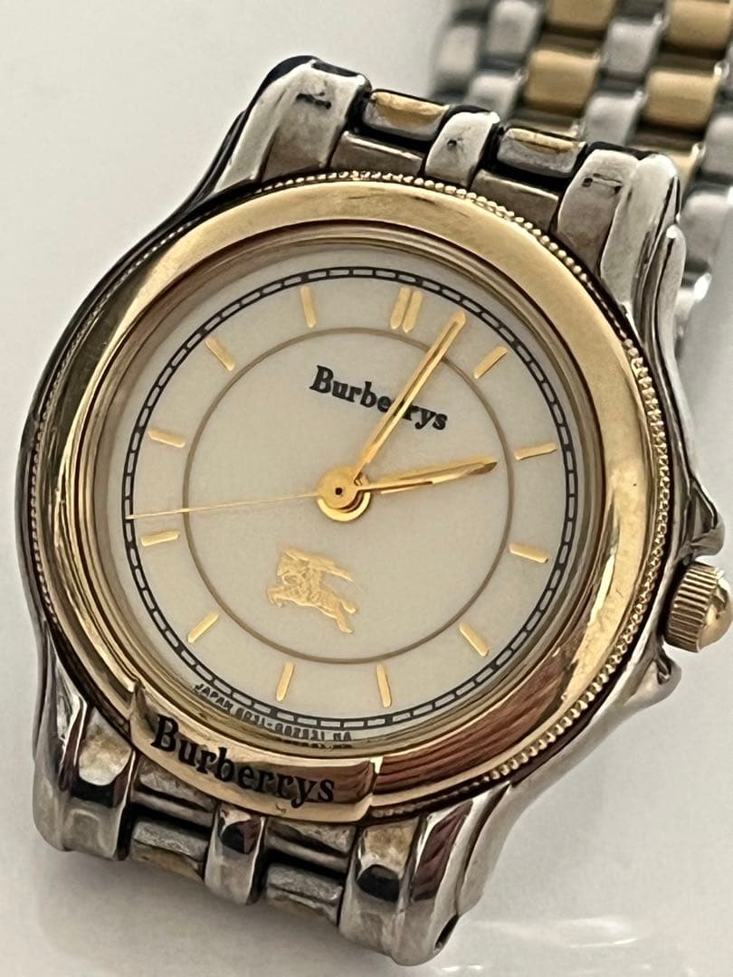 ♢Burberrys バーバリー 腕時計 レディース コンビカラー クォーツ