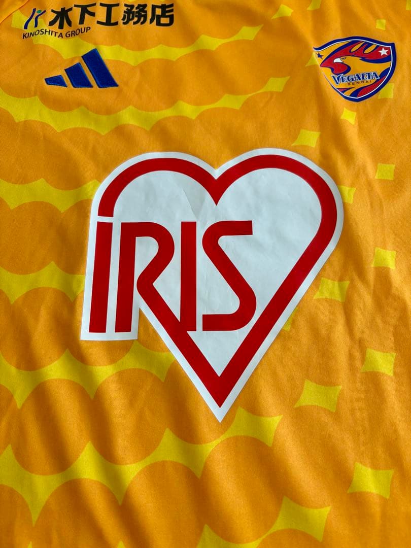 新品同様】ベガルタ仙台 2024ユニフォーム XLサイズ 背番号なし