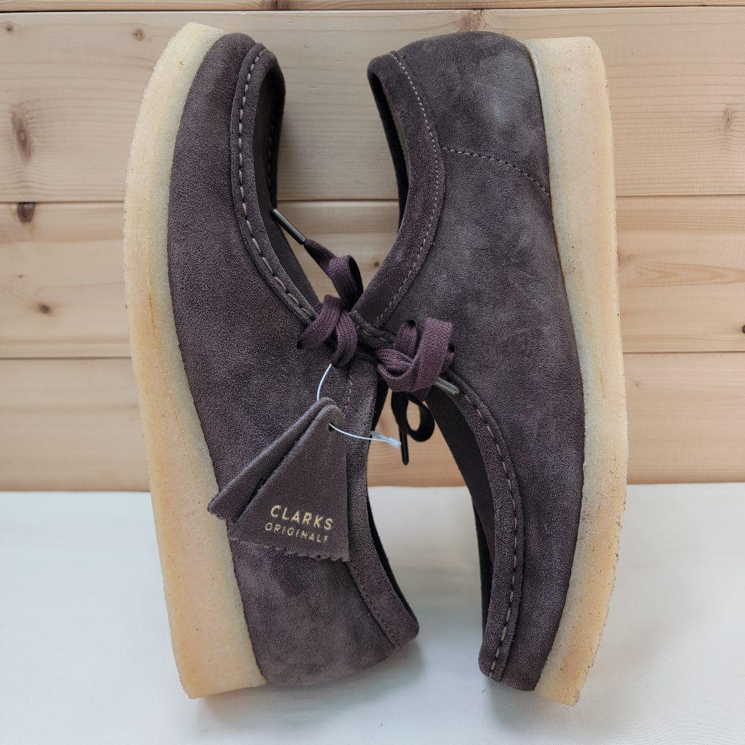 クラークス ワラビー ダークブラウン クレープソール UK8.5 26.5cm