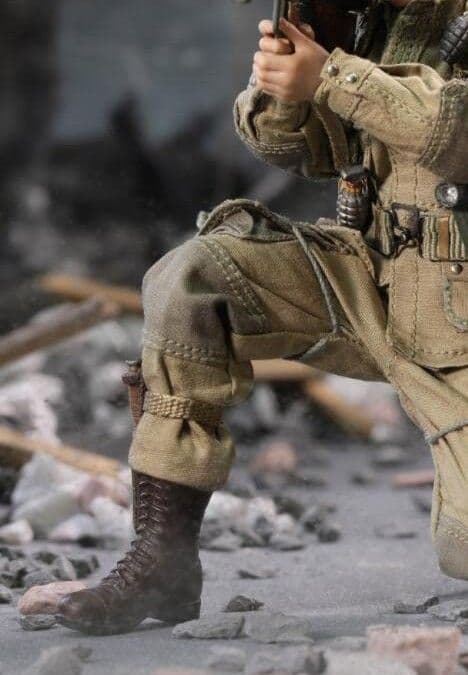 WW2 米軍実物】空挺部隊ジャンプブーツ コーコラン社製 バーガンディ