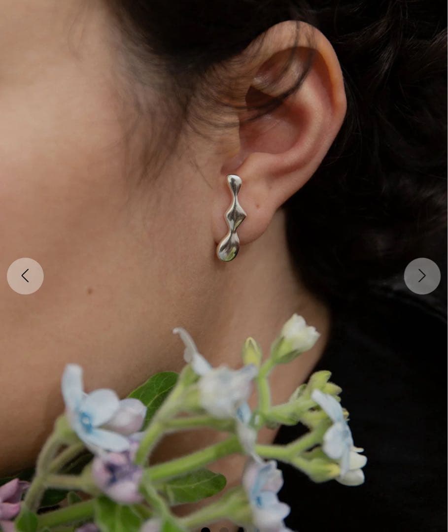 Mara Paris Earrings 両耳ピアス Hope Double Hoop Earrings – Mara Paris