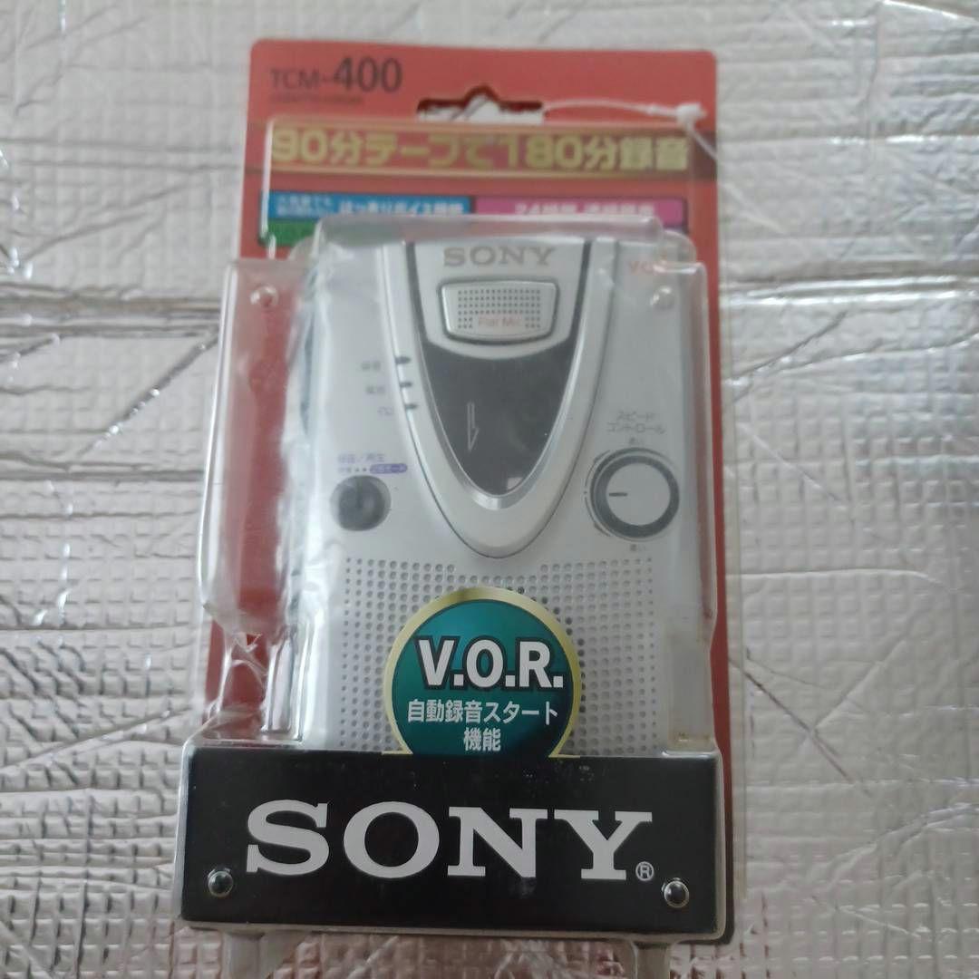 SONY カセットレコーダー カセットテープ プレーヤー TCM-400 未使用