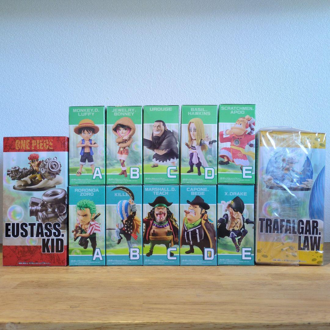 ワンピース ワーコレ 最悪の世代 キッド ロー 20個 まとめ売り 未開封