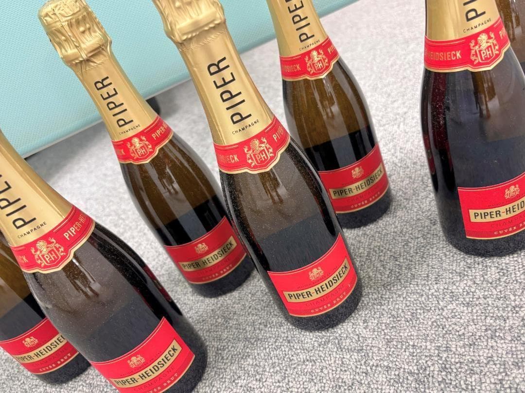 【激安】PIPER-HEIDSIECK シャンパンハーフボトル 20本セット パイパー エドシック キュヴェ ブリュット NV 375ml 箱なし シャンパン