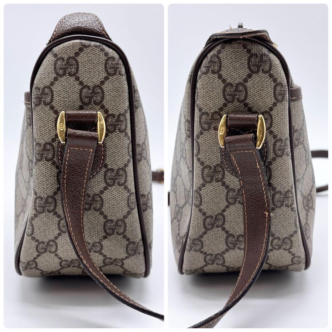 美品✨グッチ ショルダーバッグ GG インターロッキング シェリーライン