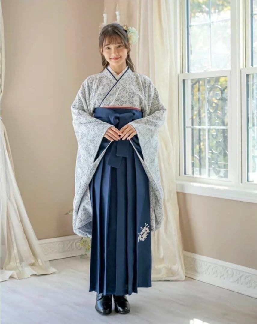 キャサリンコテージ　袴セット＋肌襦袢＋ブーツ(サービス、23.0cm)150cm