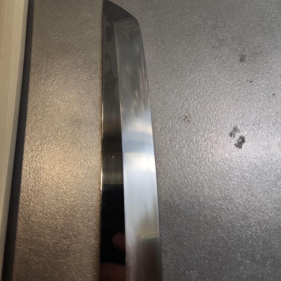 鉄拳良政 先丸柳刃包丁 本焼 尺1 V金10号 銀巻き 黒檀八画柄 - メルカリ