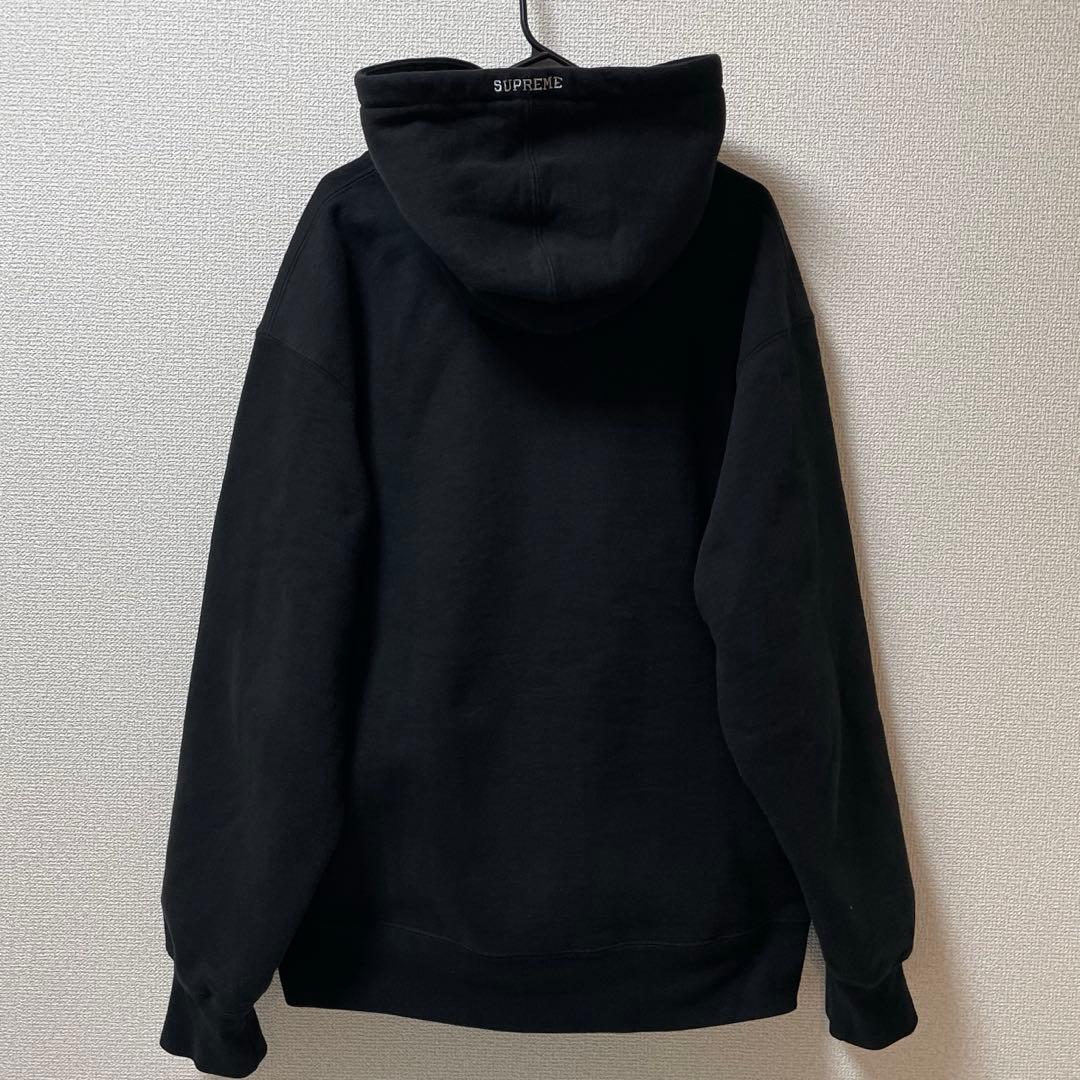 美品】Supreme Sロゴ ブラック パーカー Sツノ シュプリーム L - メルカリ