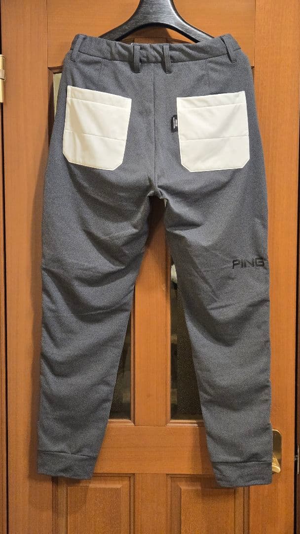 未使用 PING AIR FLAKE メンズパンツ L ホワイト/グレー - メルカリ