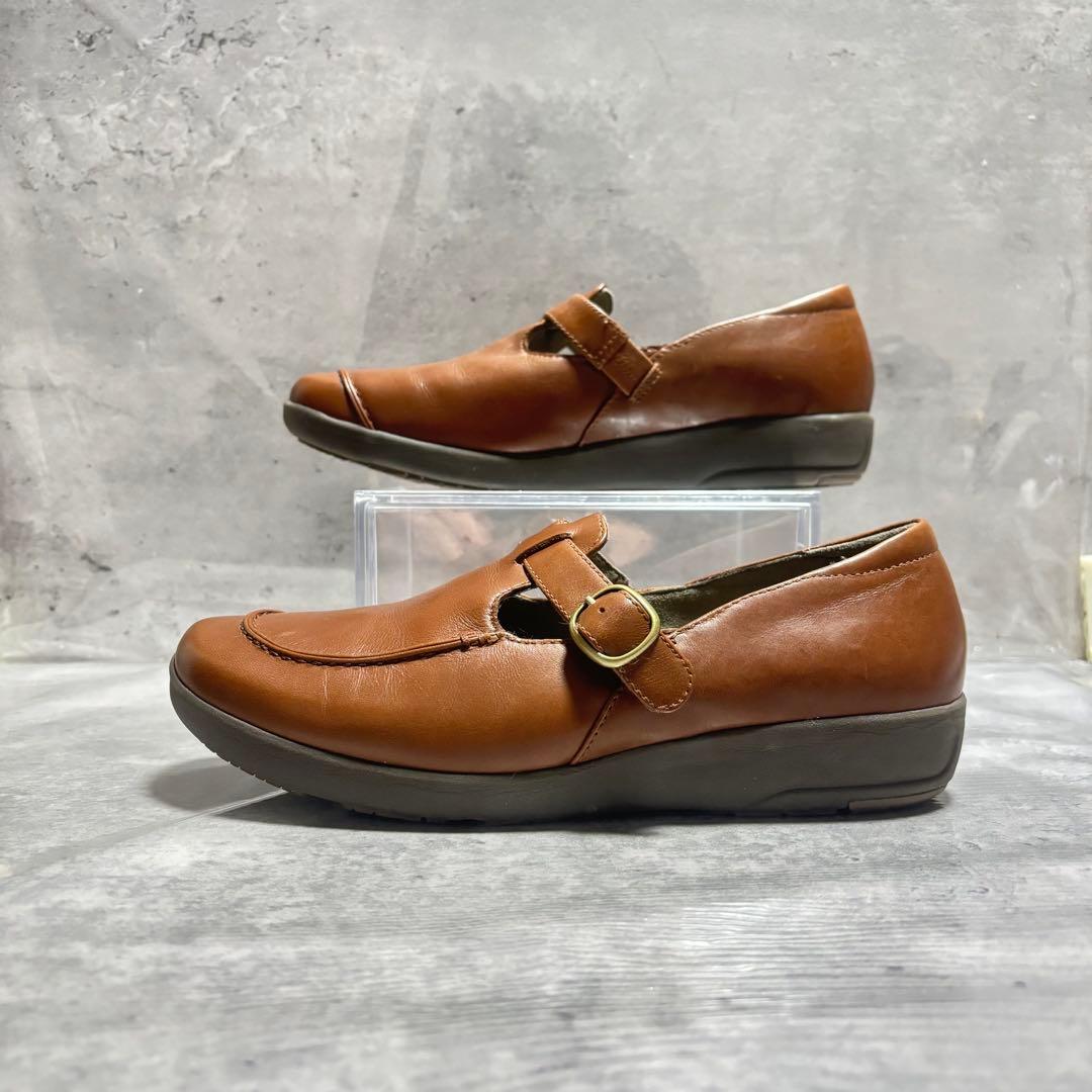 asics pedala ウォーキングシューズ 23.5cm Tストラップ