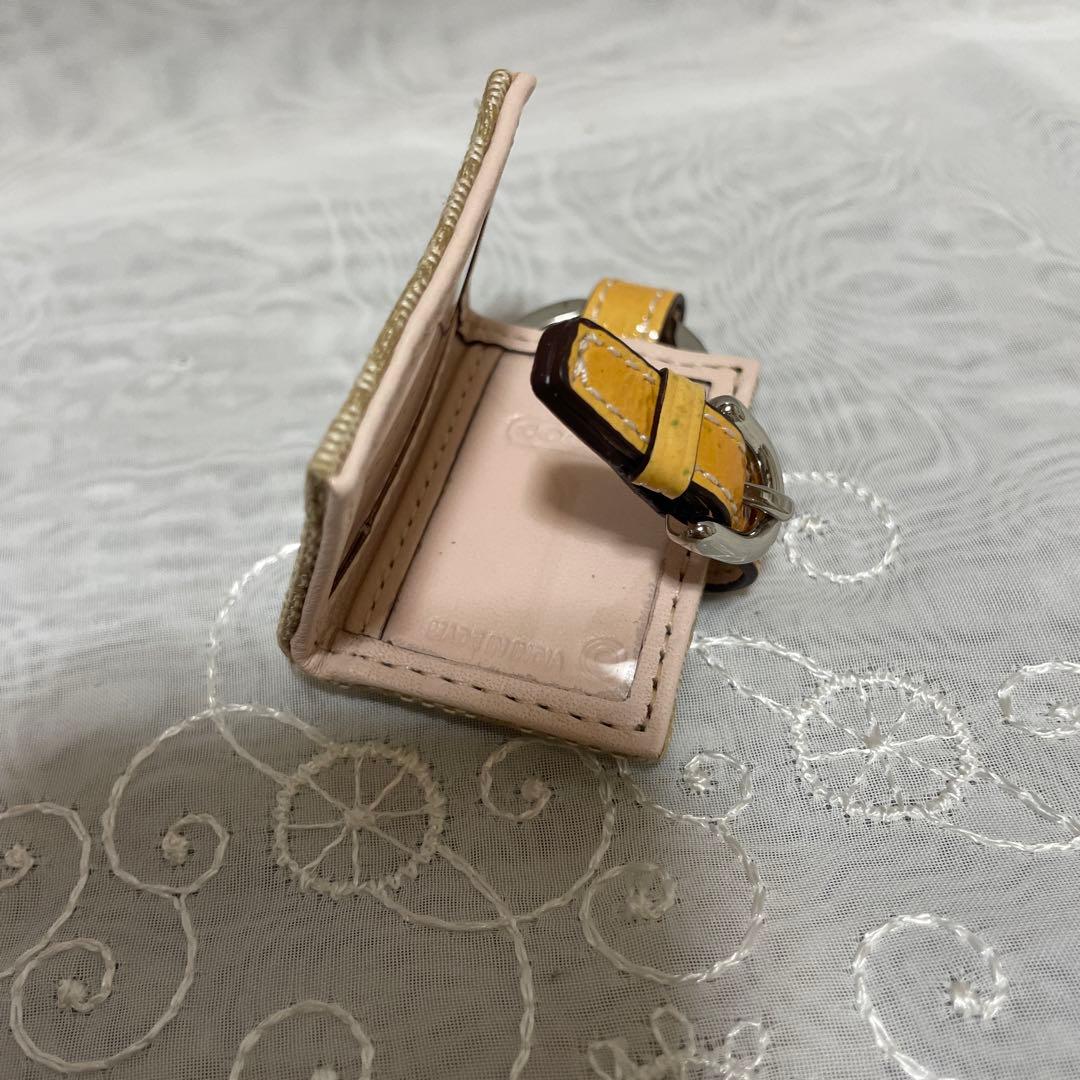 COACH コーチ 手帳型 チャーム フォトフレーム 写真 キーリング 美品