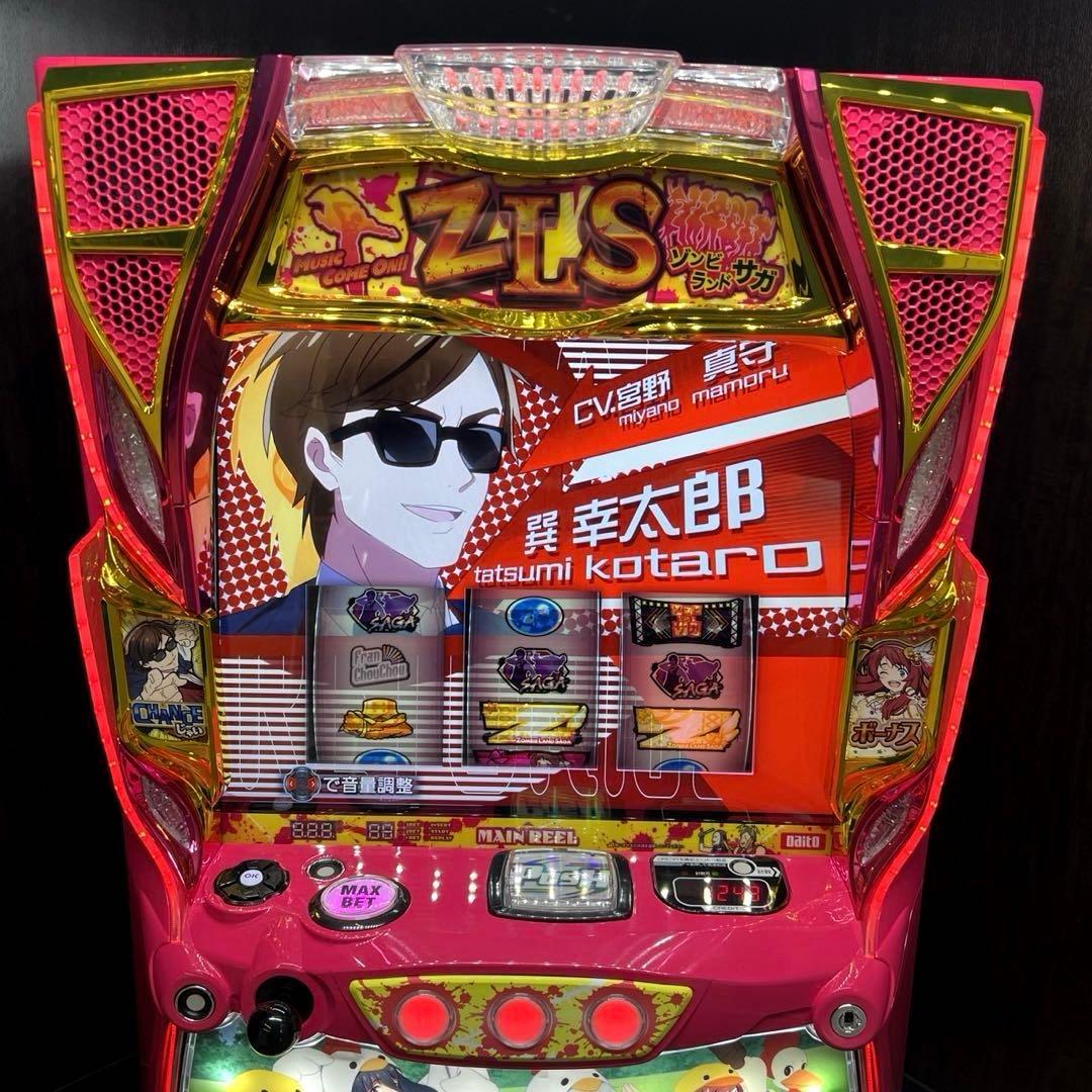 パチスロ実機 スマスロ「ゾンビランドサガ 佐賀パネルver.」 送料無料