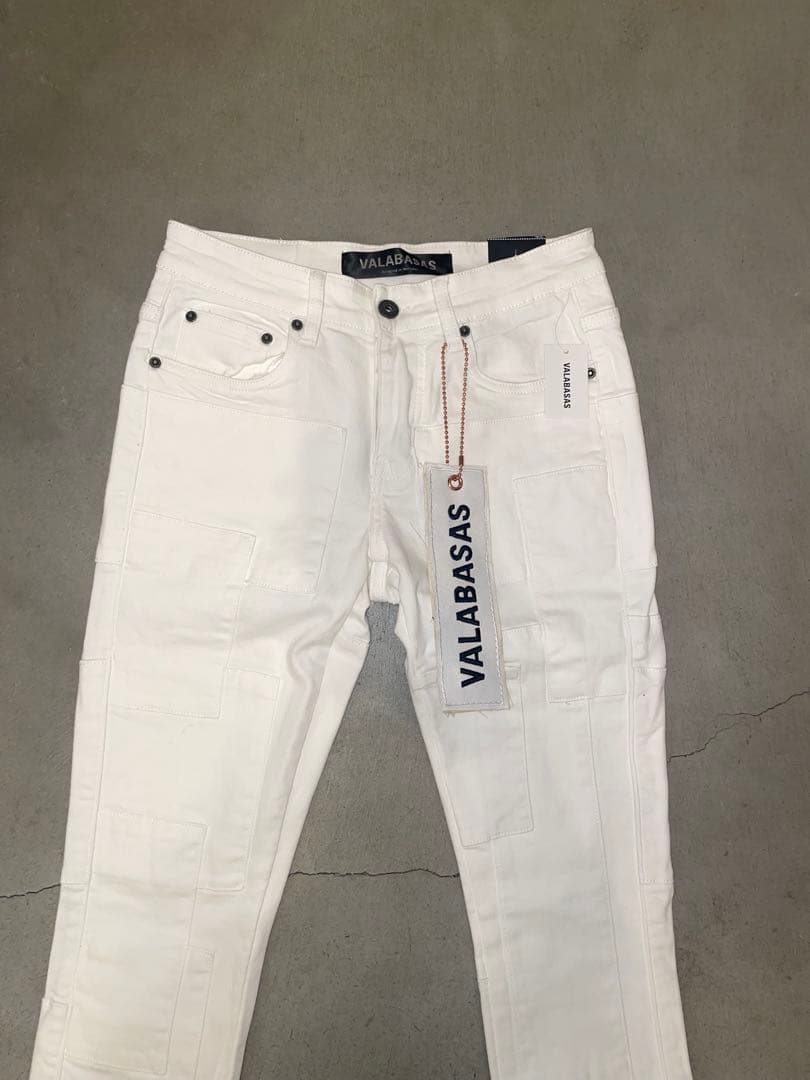 VALABASAS バラバサス ホワイト フレアデニム 29 新品未使用 - メルカリ