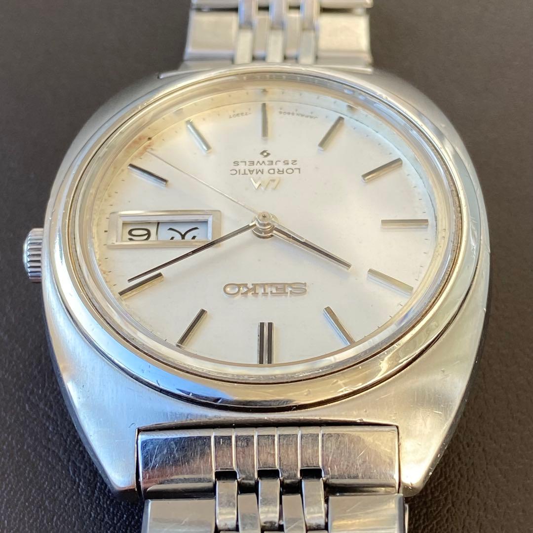 セイコー ロードマチック 56系LM 純正ブレス Sガラス 1971.March