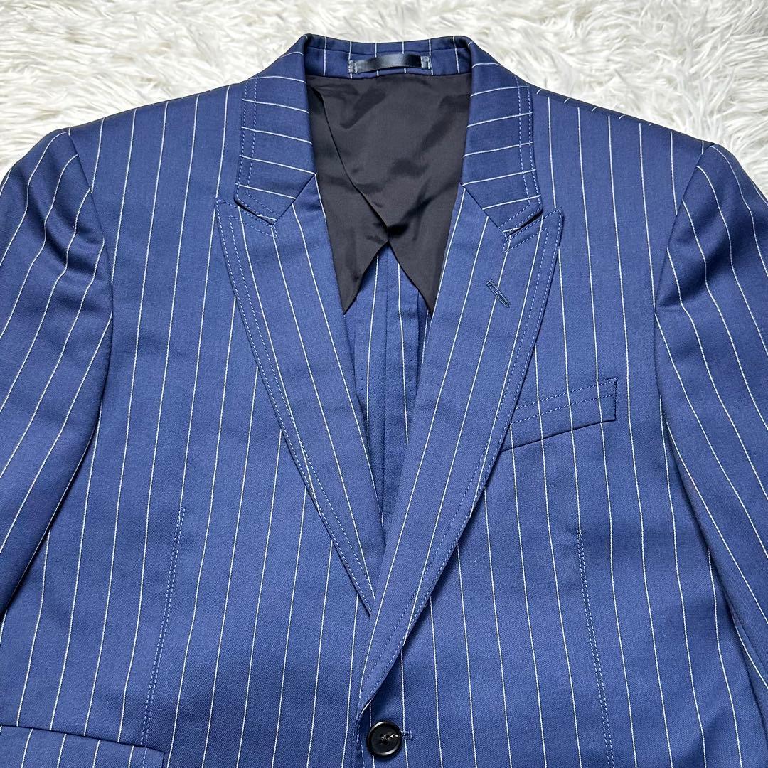 専用 現行 未使用級 ポールスミス ドット青ステッチ セットアップ