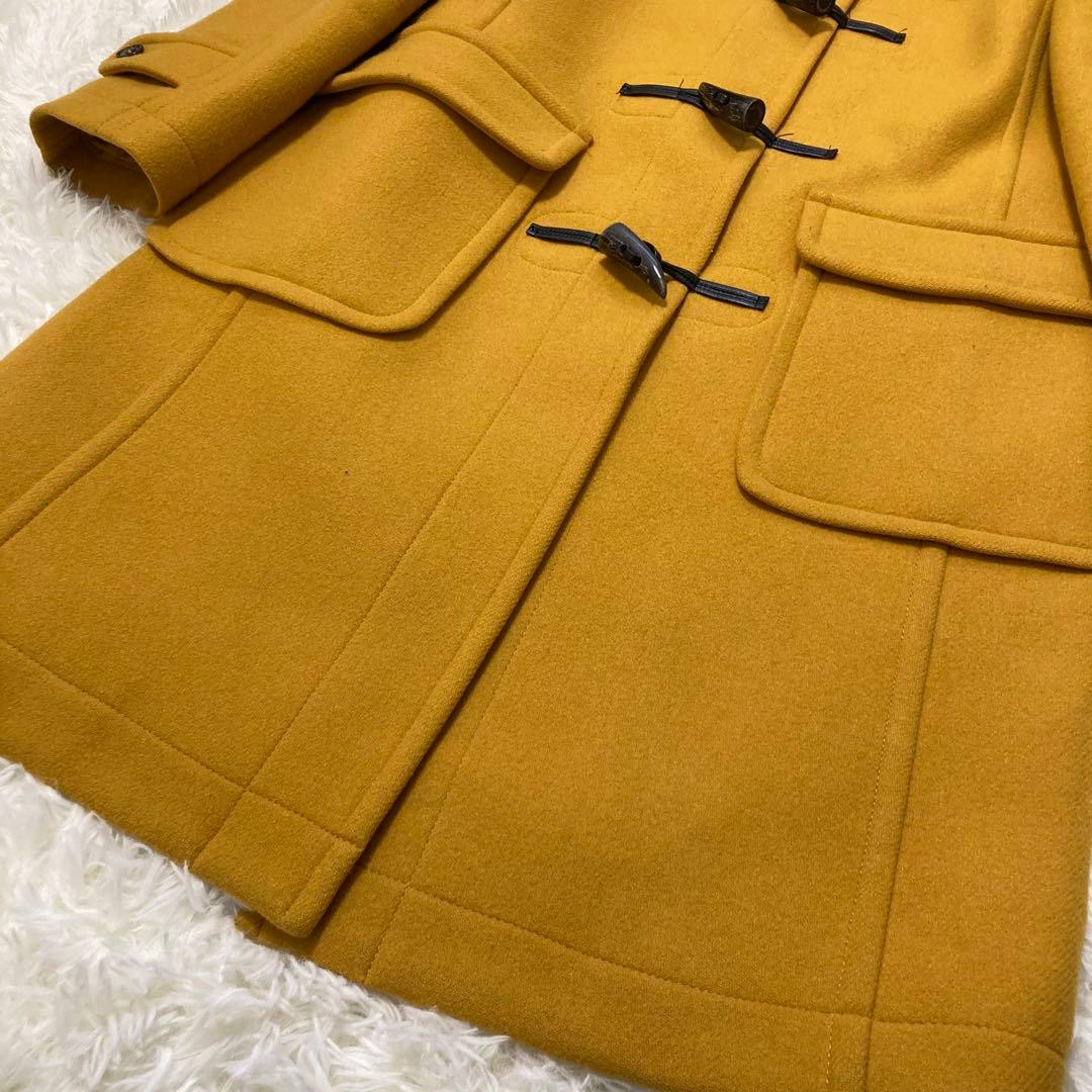 美品 マッキントシュ ダッフルコート 希少カラー からし色 マスタード