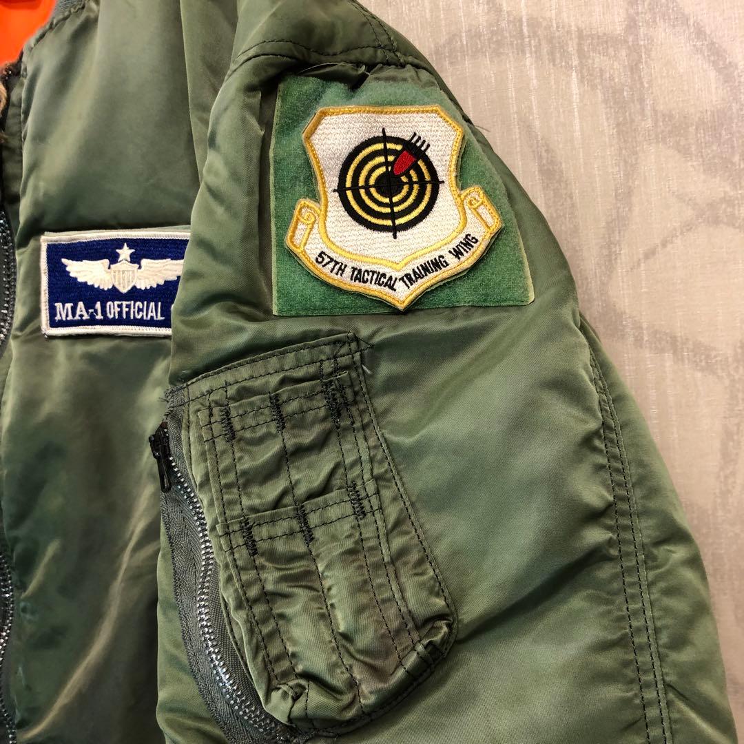 アルファALPHA INDUSTRIES MA-1 フライトジャケット 90sR - メルカリ