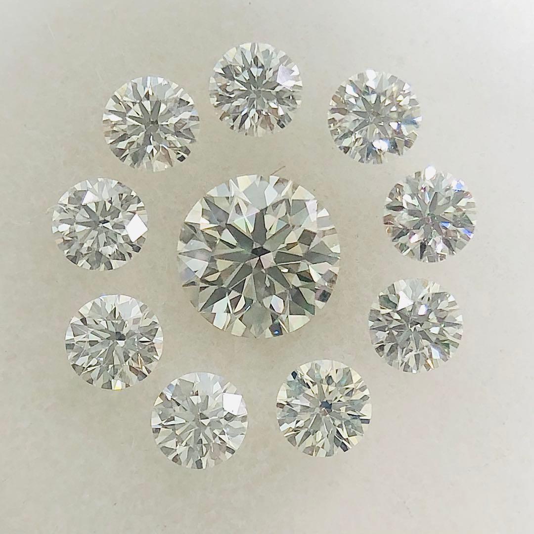 18石 0.378ct GH SI HC タイプ 天然 メレダイヤルース