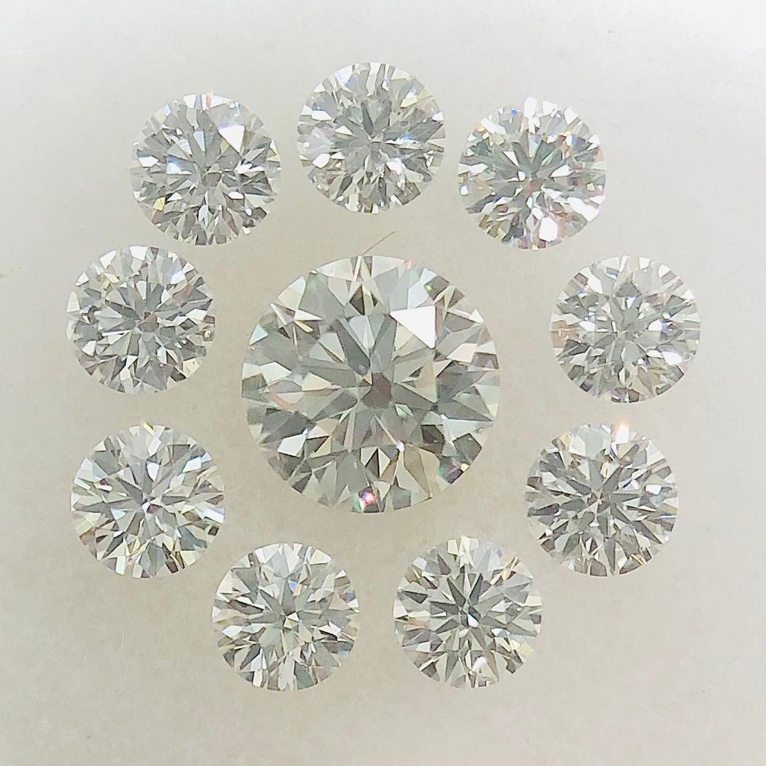 18石 0.378ct GH SI HC タイプ 天然 メレダイヤルース