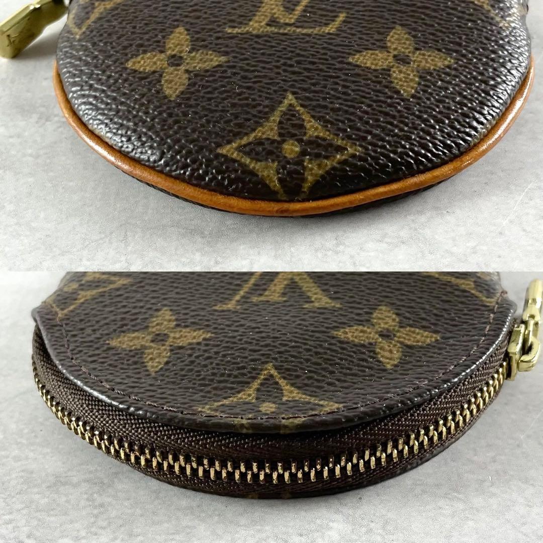 極美品 ルイヴィトン モノグラム ポルト モネ ロン コインケース 小銭