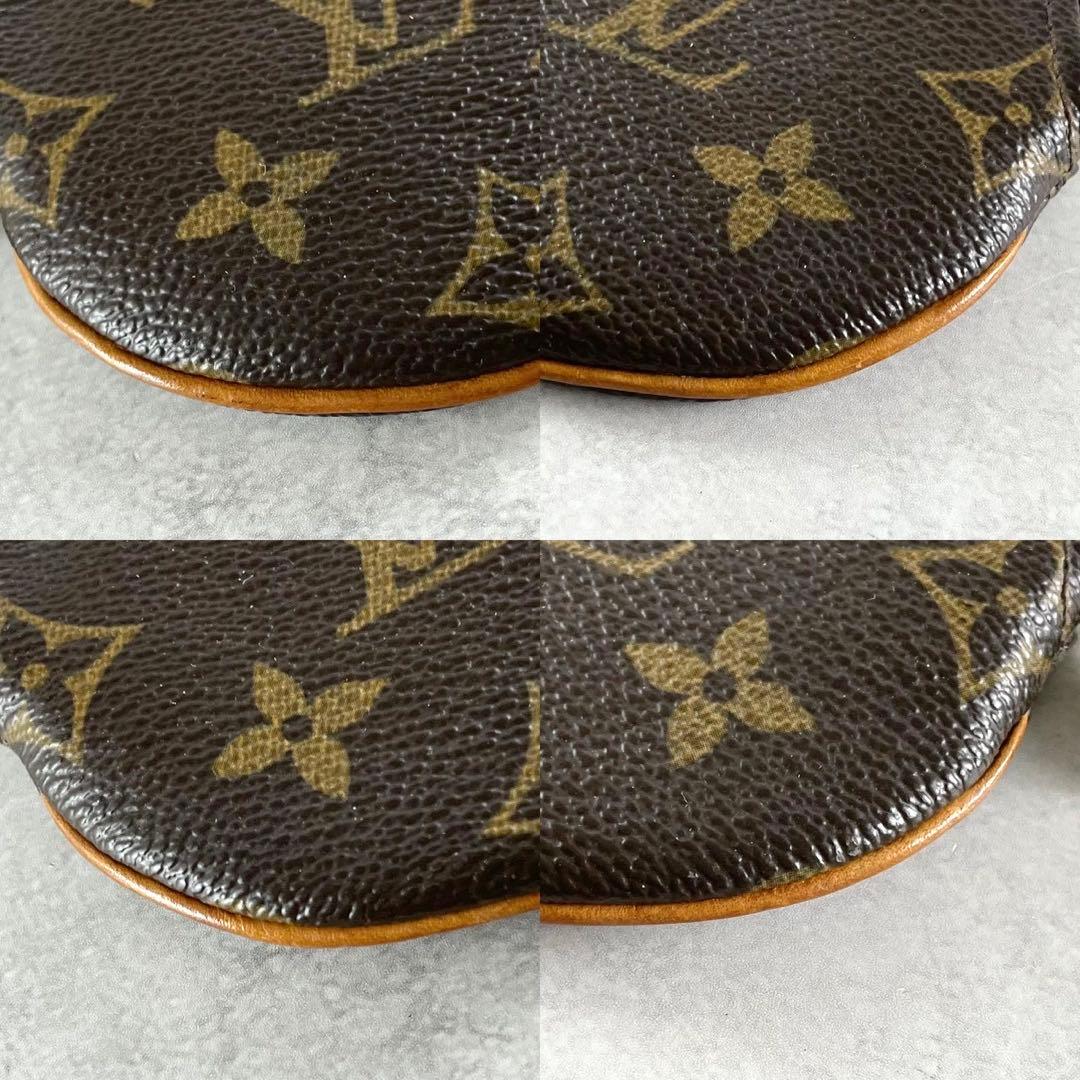 極美品 ルイヴィトン モノグラム ポルト モネ ロン コインケース 小銭