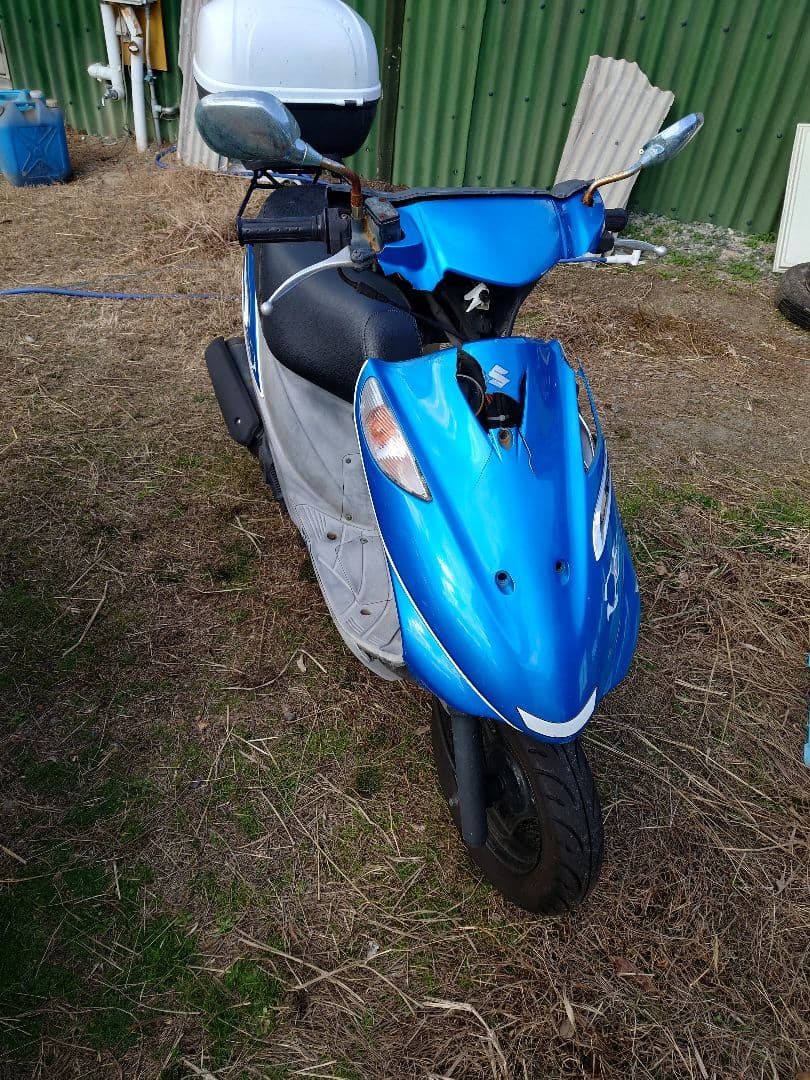 アドレスV125G CF46A 排ガス規制前 フロントカウル 割れ有り スズキ アドレスV125 アドレスV125G CF46A CF4EA K5 K6 K7 K9 外装