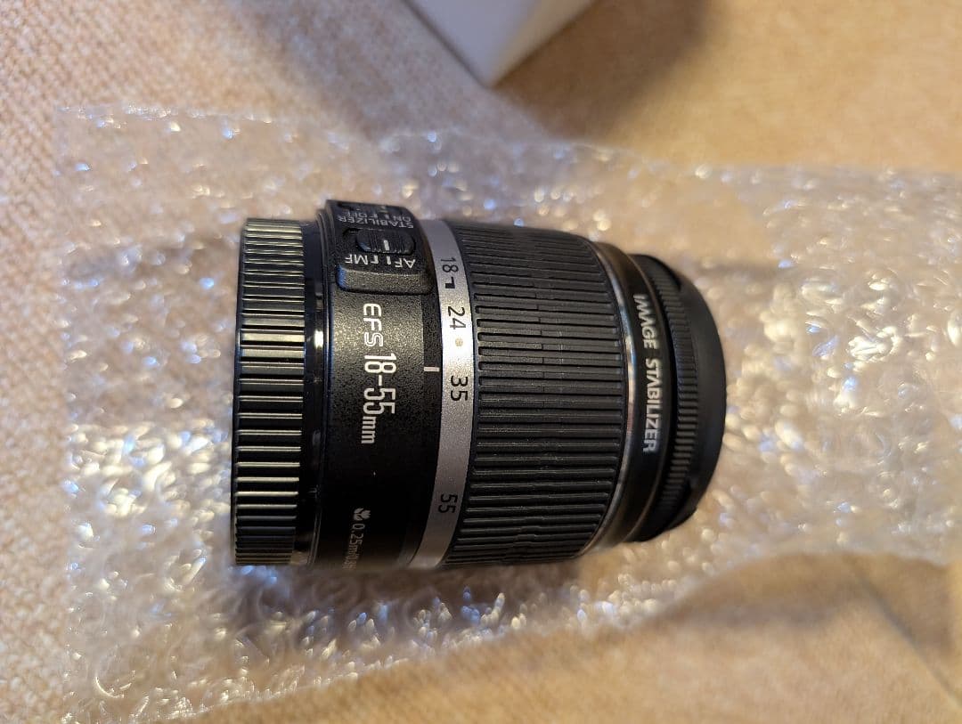 レンズ(ズーム) EF-S55-250mm f/4-5.6 IS & EF-S 18-55mm