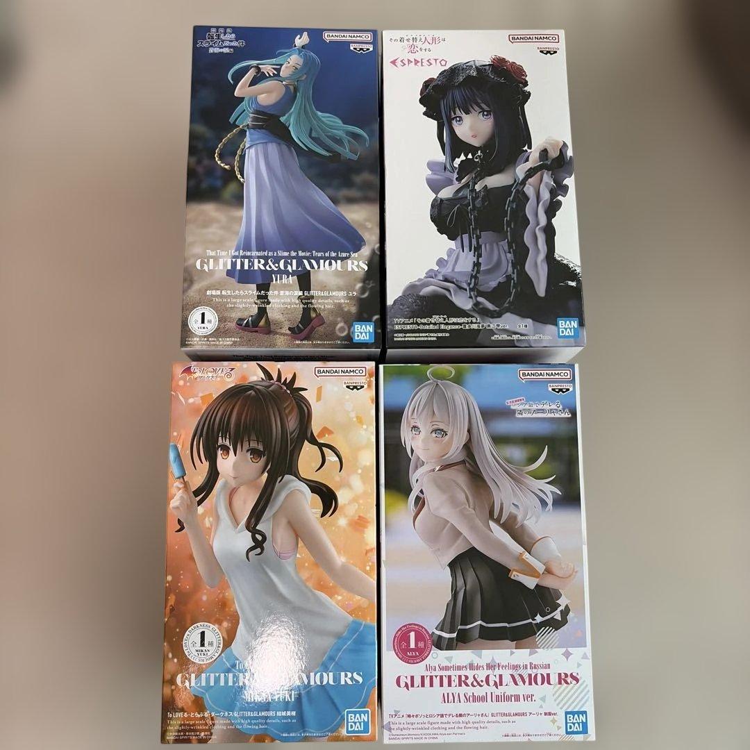 未開封】美少女プライズフィギュア 4点セット まとめ売り！ - メルカリ