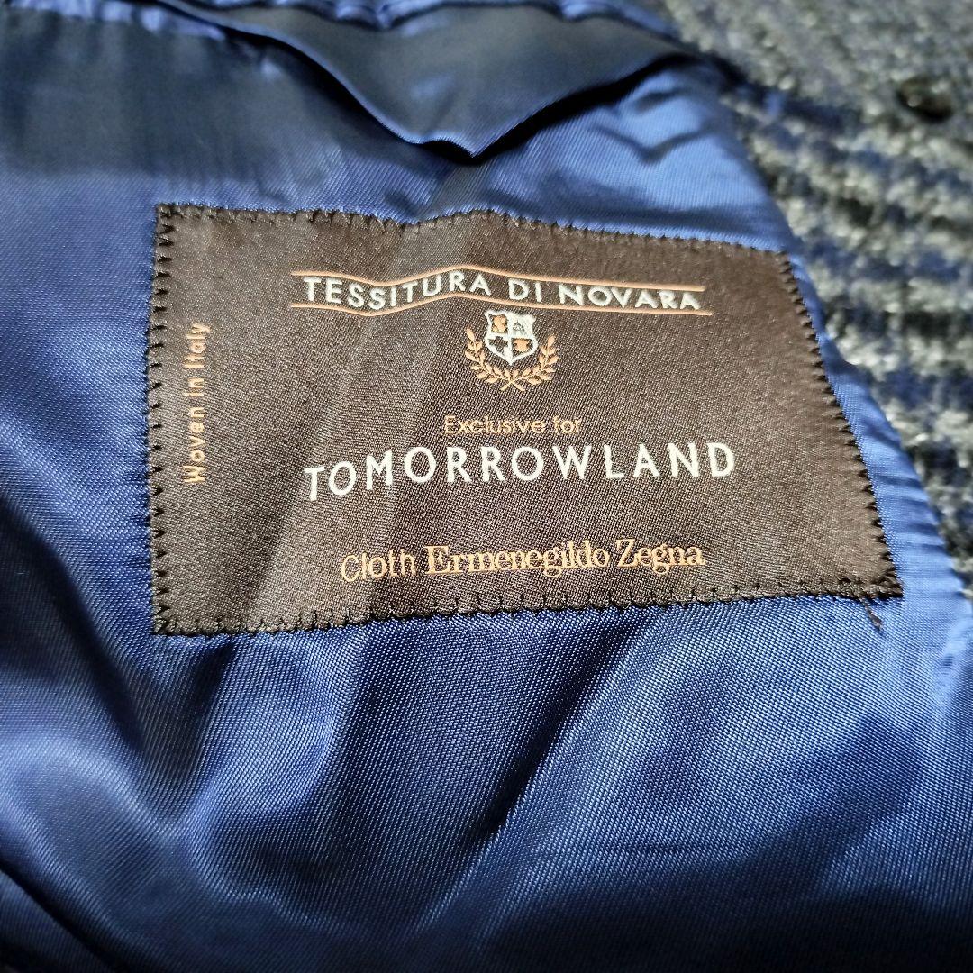 極美品】トゥモローランドピルグリム×ゼニア シルクカシミヤ ツイードP