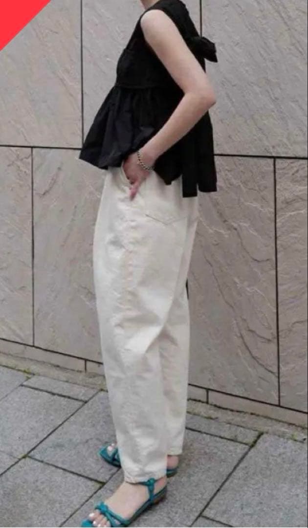 machatt タックテンパードデニム　サイズ38 SHIPS any（シップス エニィ）の「SHIPS any:〈洗濯機可能〉タック