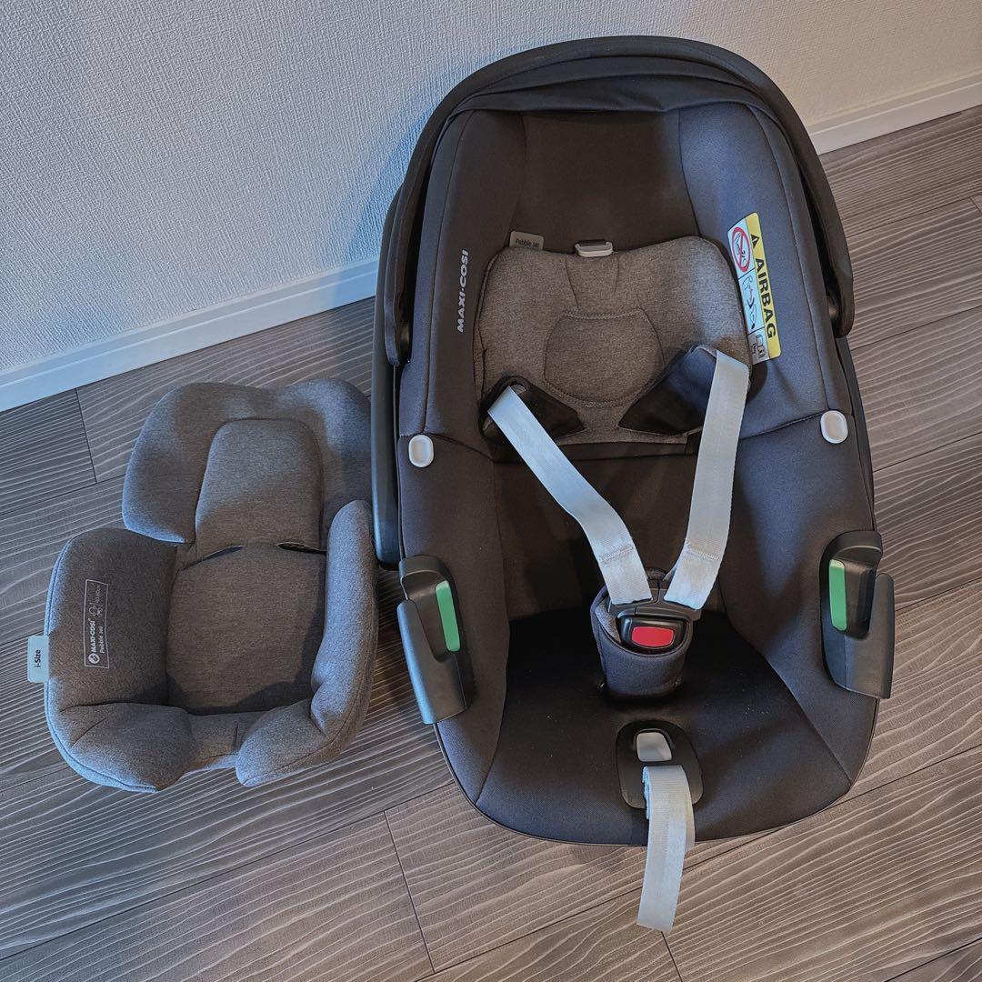 マキシコシ・ペブル360 とエアバギー取付アダプター - メルカリ