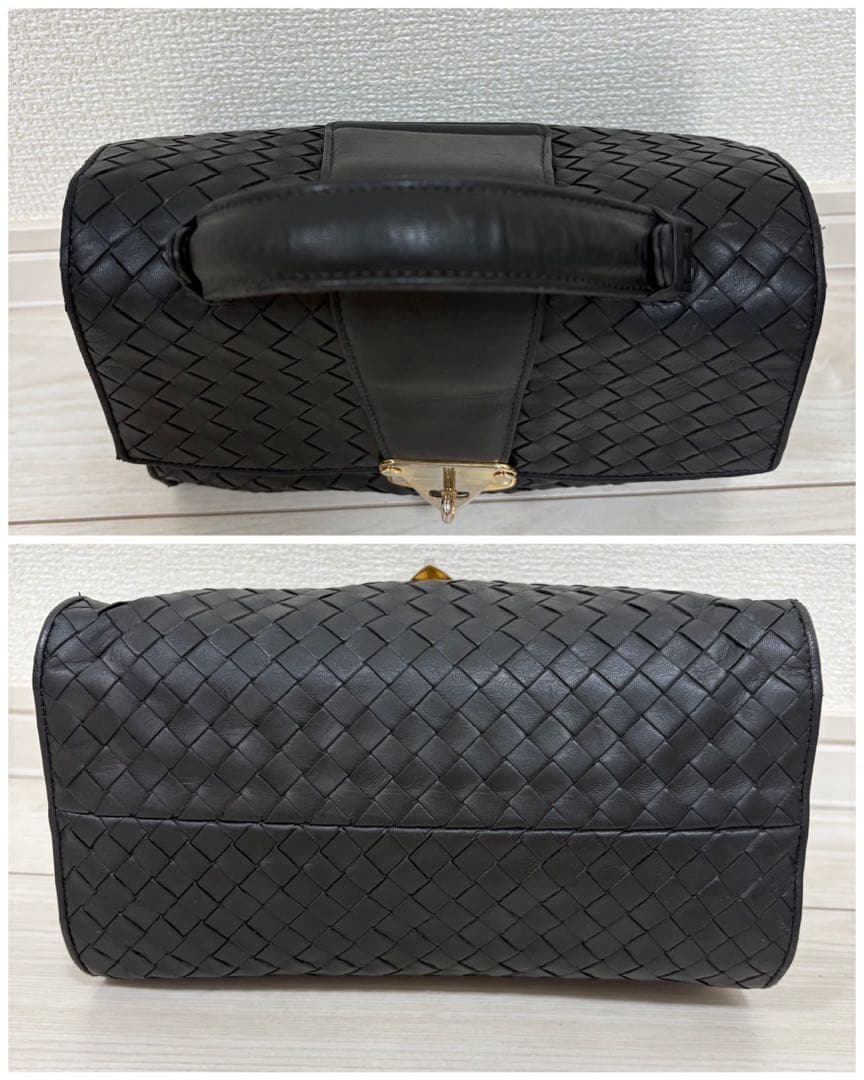 ボッテガヴェネタ イントレチャート ワンバンドルバッグ ターンロック