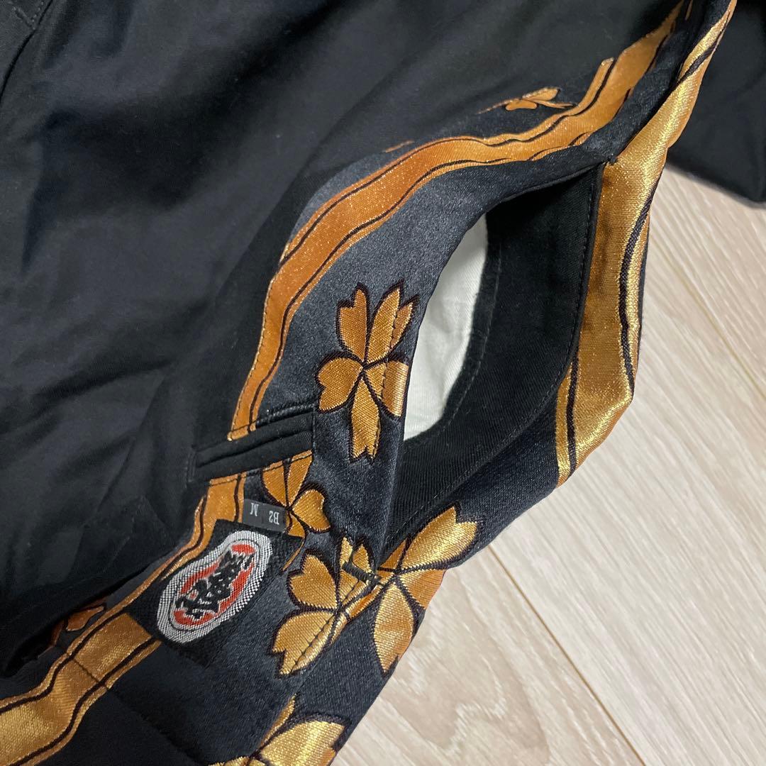 \"レア\" 鳶 TOBI ダルマ ゴールド刺繍 綿100％