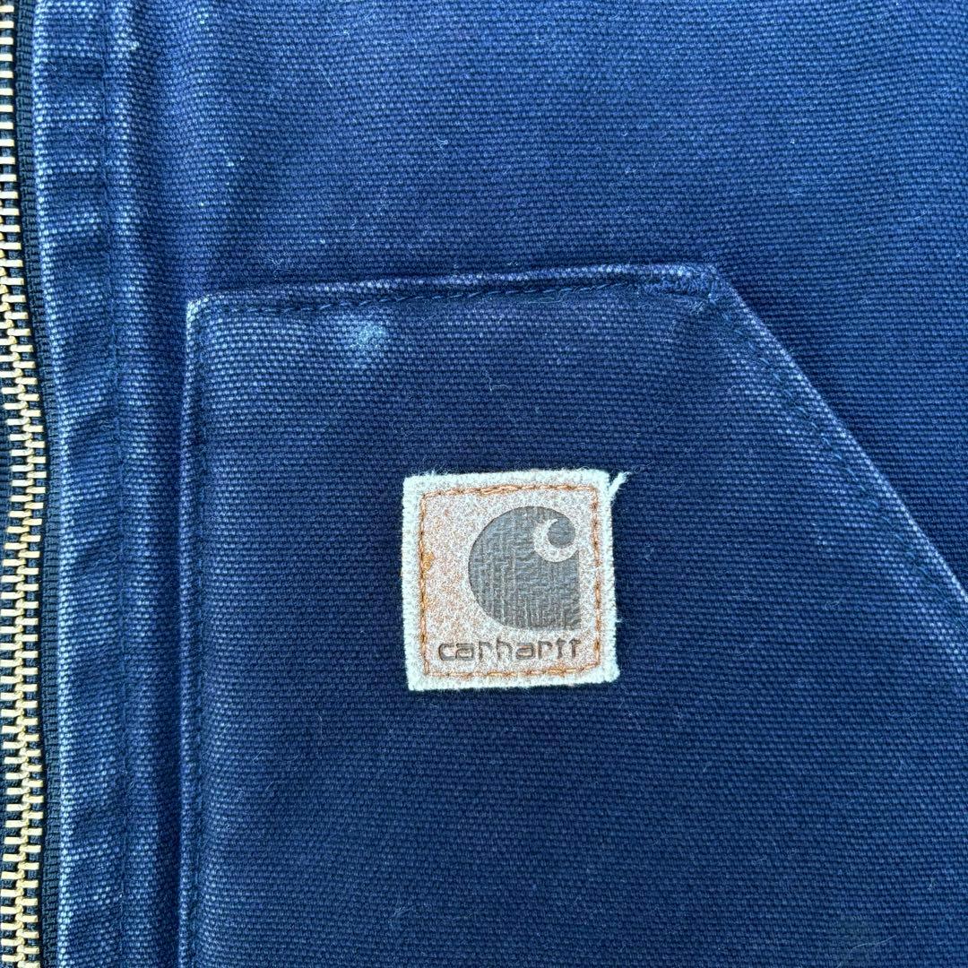 や*ん様 Carhartt カーハートダックベストデトロイトV02MDT Siz - メルカリ