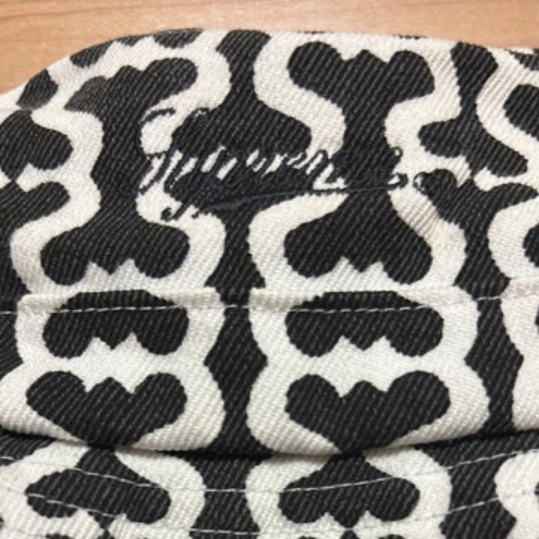 supreme】バケットハット 黒白パターン 🏄
