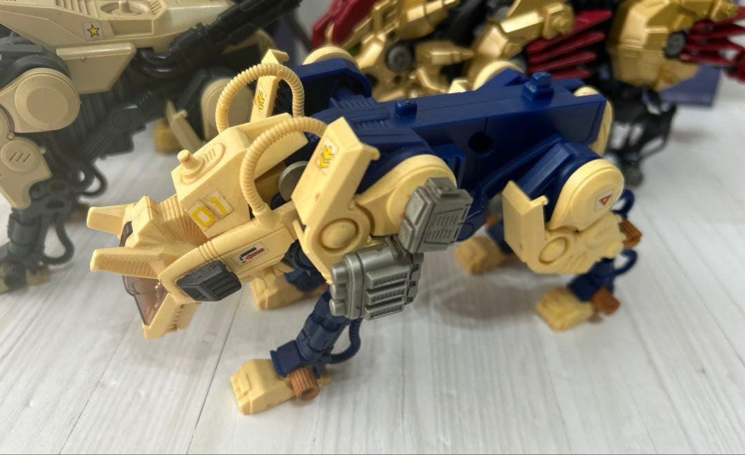 メカ生体ゾイド シールドライガー・マークⅡ 旧ゾイド ほか 5体セット