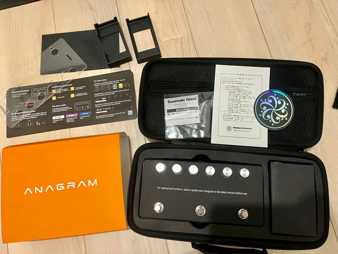 Darkglass Anagram おまけ&1年保証書付き ダークグラス - メルカリ