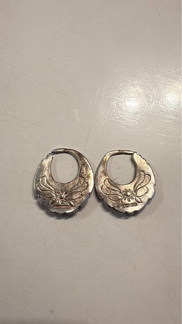 AWAZON-ビンゴブラザーズ シルバー×24Kピアス-星ラージサイズ 右左セット