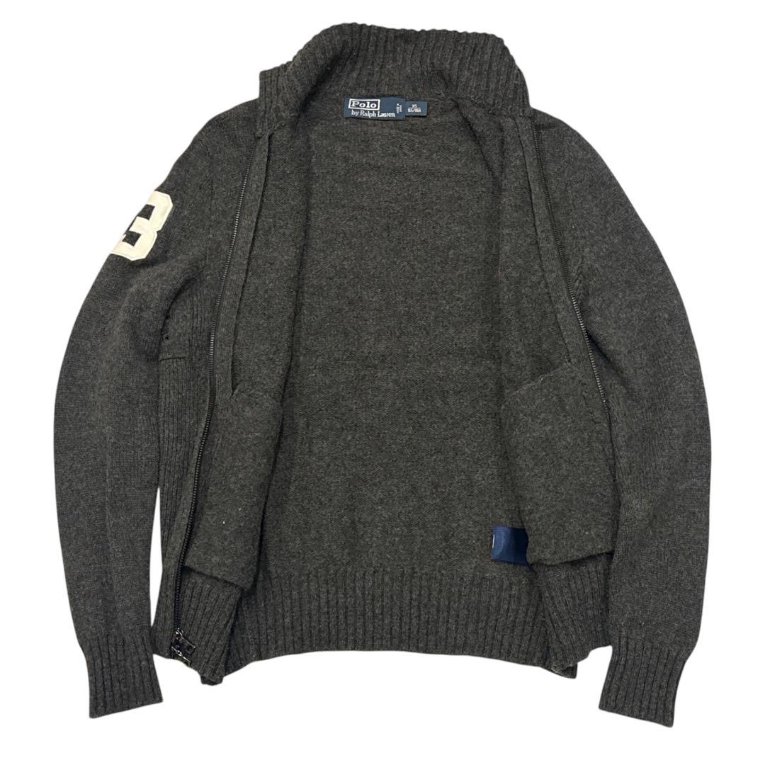 本日発送 ポロ ラルフローレン ドライバーズニット ダブルジップ