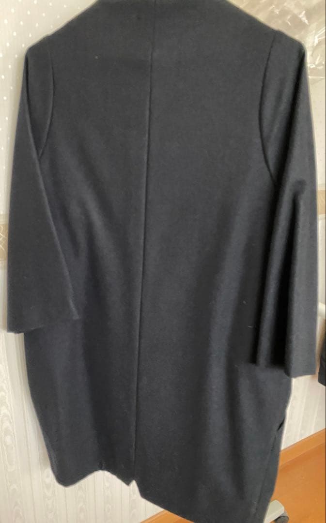 abc123様専用 nitca ニトカ ノーカラーコクーンコート 黒 - メルカリ