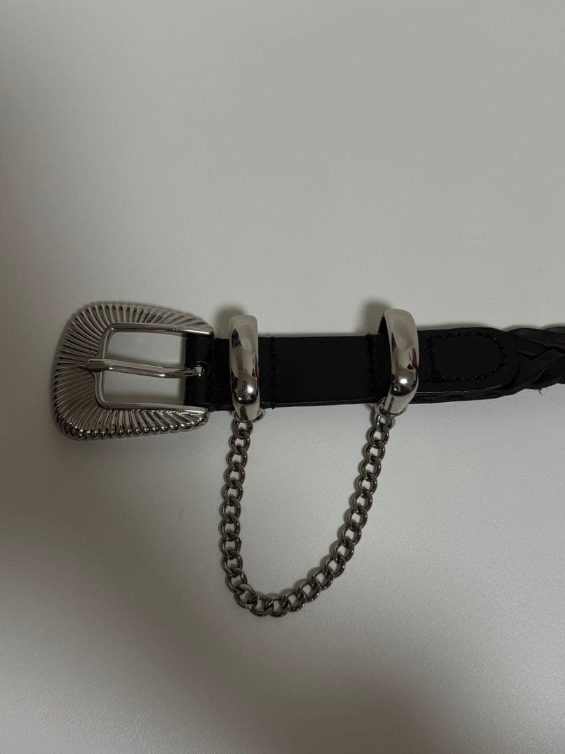 Jieda ウェスタンレザーベルト 編み込み - メルカリ