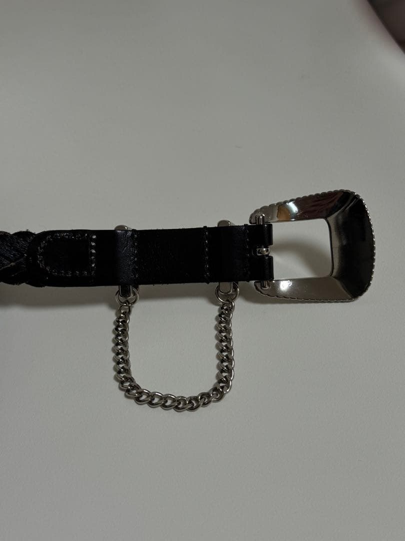 Jieda ウェスタンレザーベルト 編み込み - メルカリ