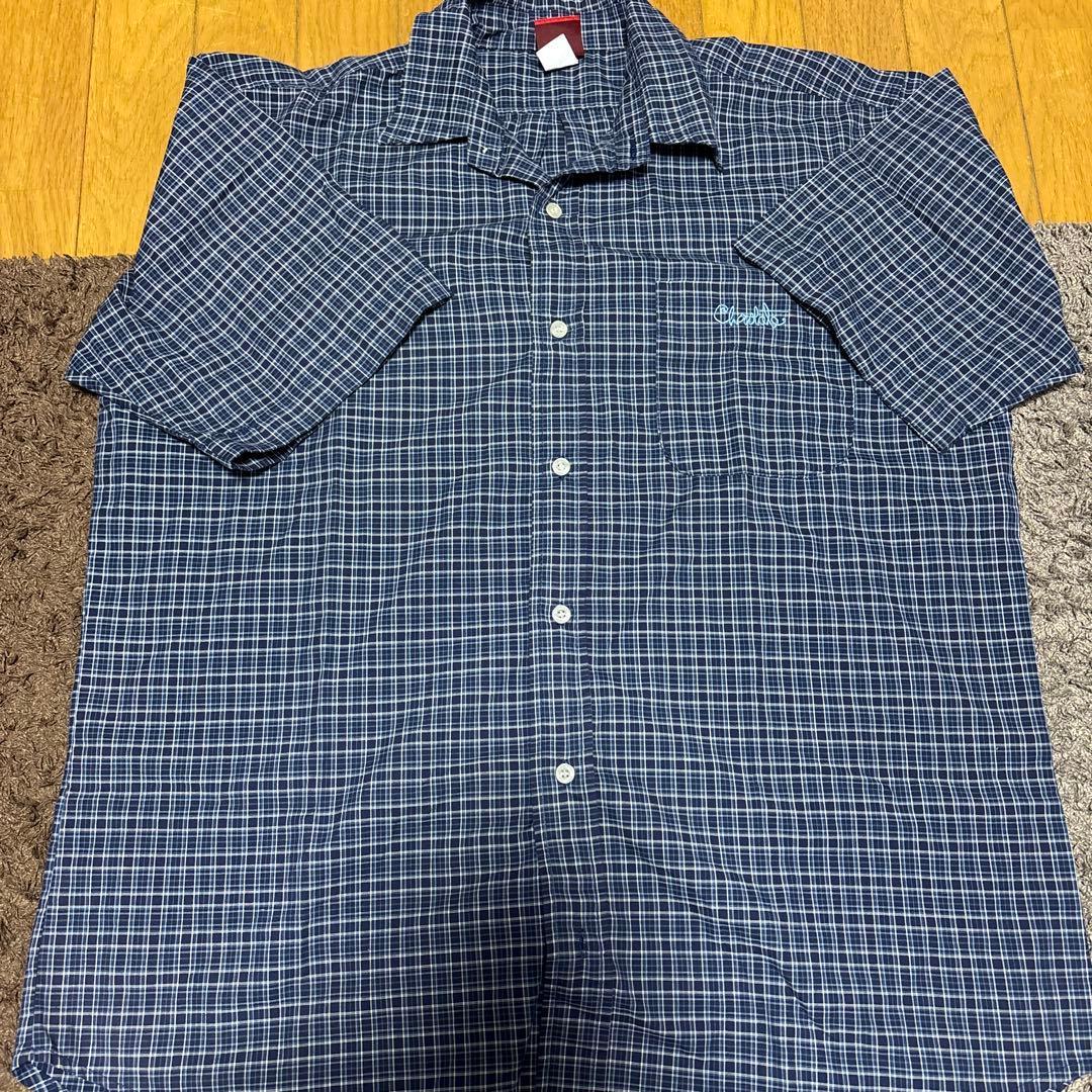 chocolate 90s チェック柄 半袖シャツ チェック柄半袖Tシャツ N433