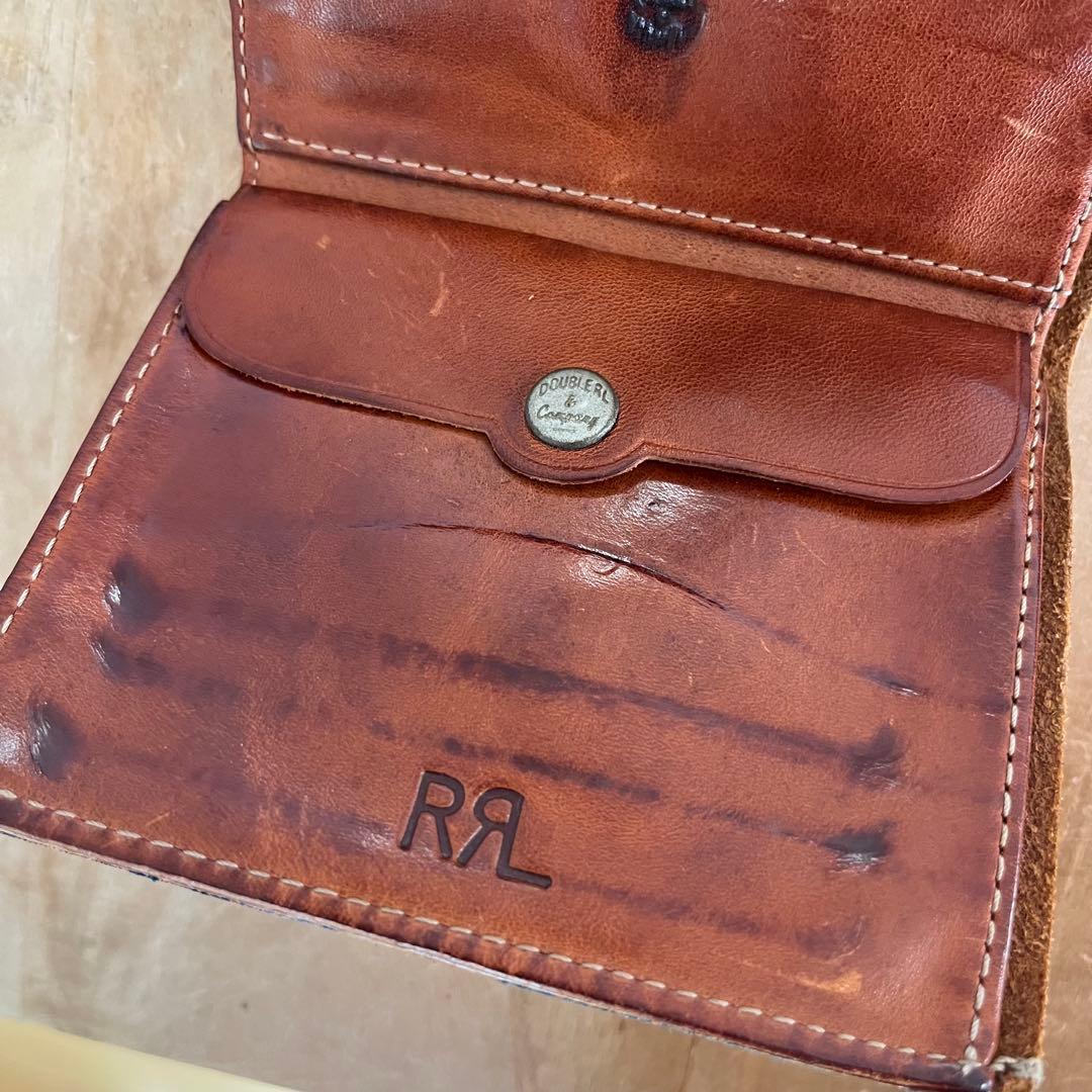 F*K様 RRL ダブルアールエル コンチョウォレット 牛革 レザー