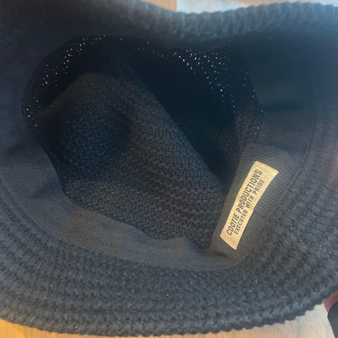 帽子 COOTIE / Knit Crusher Hat -Black