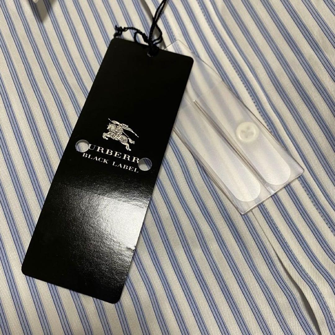 未使用•タグ付✨】バーバリーブラックレーベル クレリックシャツ