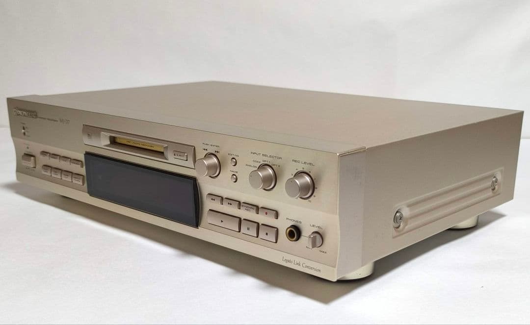 38【送料無料】稀少！美品！動作品！パイオニア☆MDレコーダー☆MJ-D7