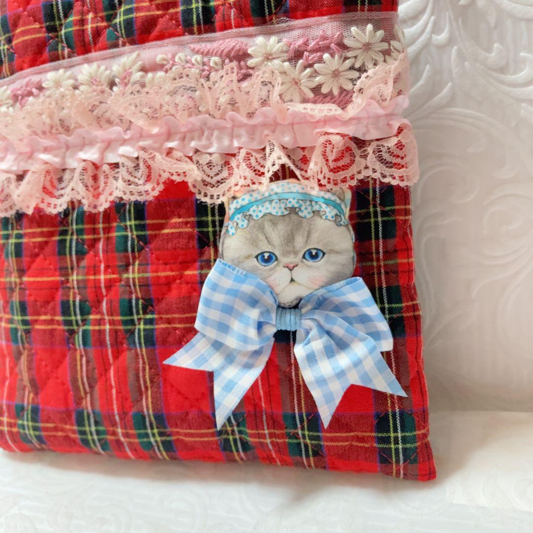 BIGルミちゃんふわふわサコシュ コヤンイサムチョン チェックキルト