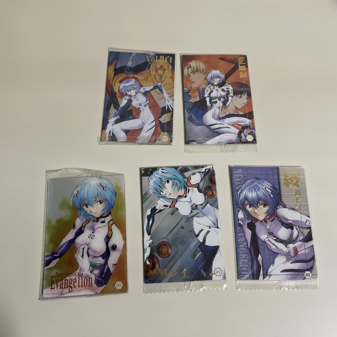 エヴァンゲリオン ウエハースカード まとめ売り 綾波レイ 12枚セット