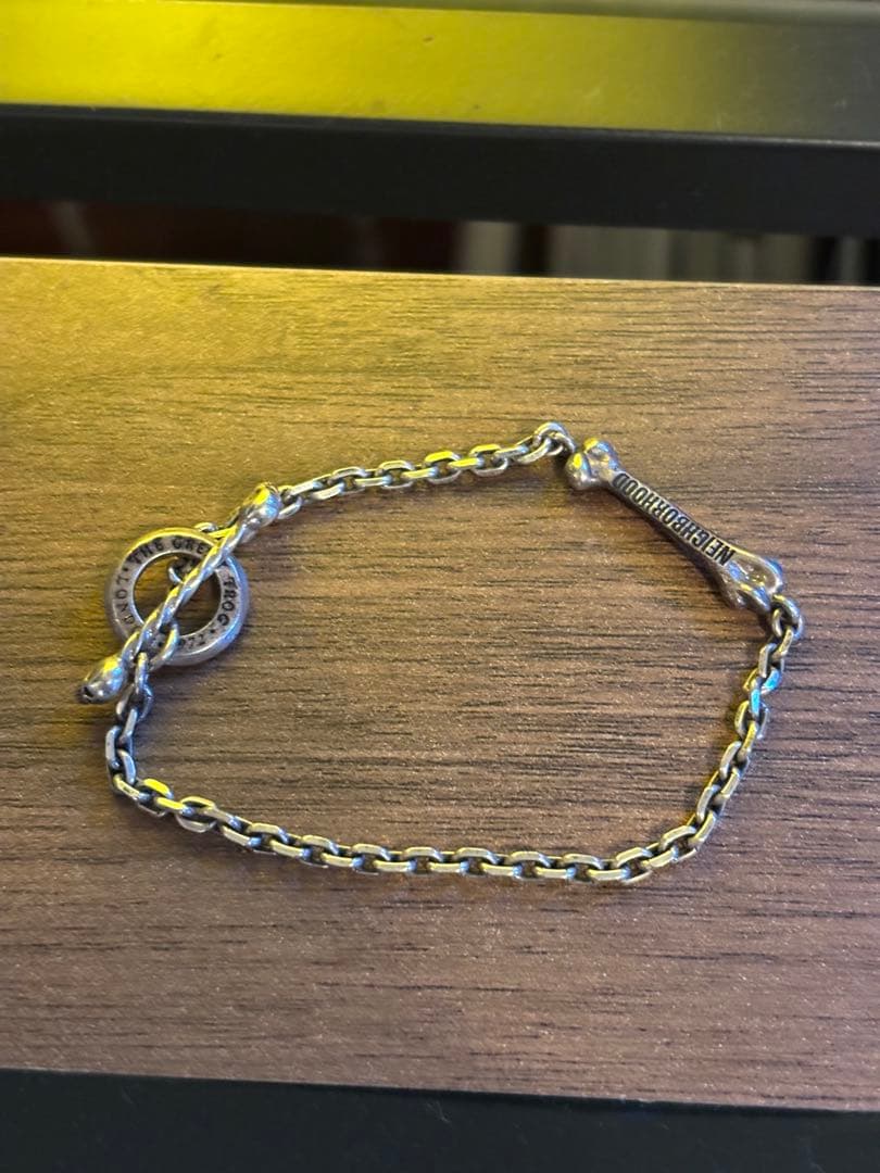 【The Great Frog × ネイバーフッド】コラボアクセサリー Neighborhood Men's x The Great Frog Bracelet in Silver Neighborhood